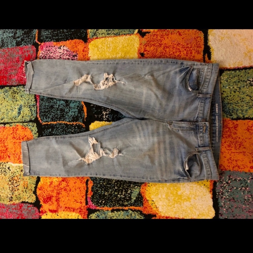 🌼Jean Sale🌼 Blue Rugged Jean on sale